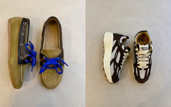 Loafers en sneakers uit de collectie
