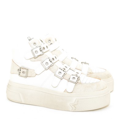 Ash Starmoon Buckle Beige/White R61