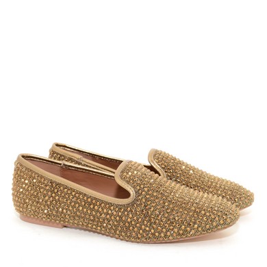 KG Kensington SQ Toe Loafer Gold W74